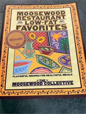 Moosewood Restaurant Low-Fat Favorites Cookbook - Yellow/Orange
